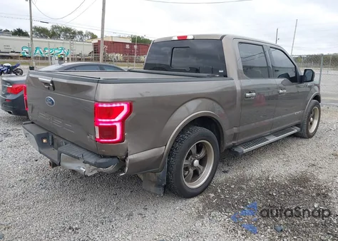 2018 Ford F-150 Lariat from USA, damaged, VIN 1FTFW1C10JFE70725